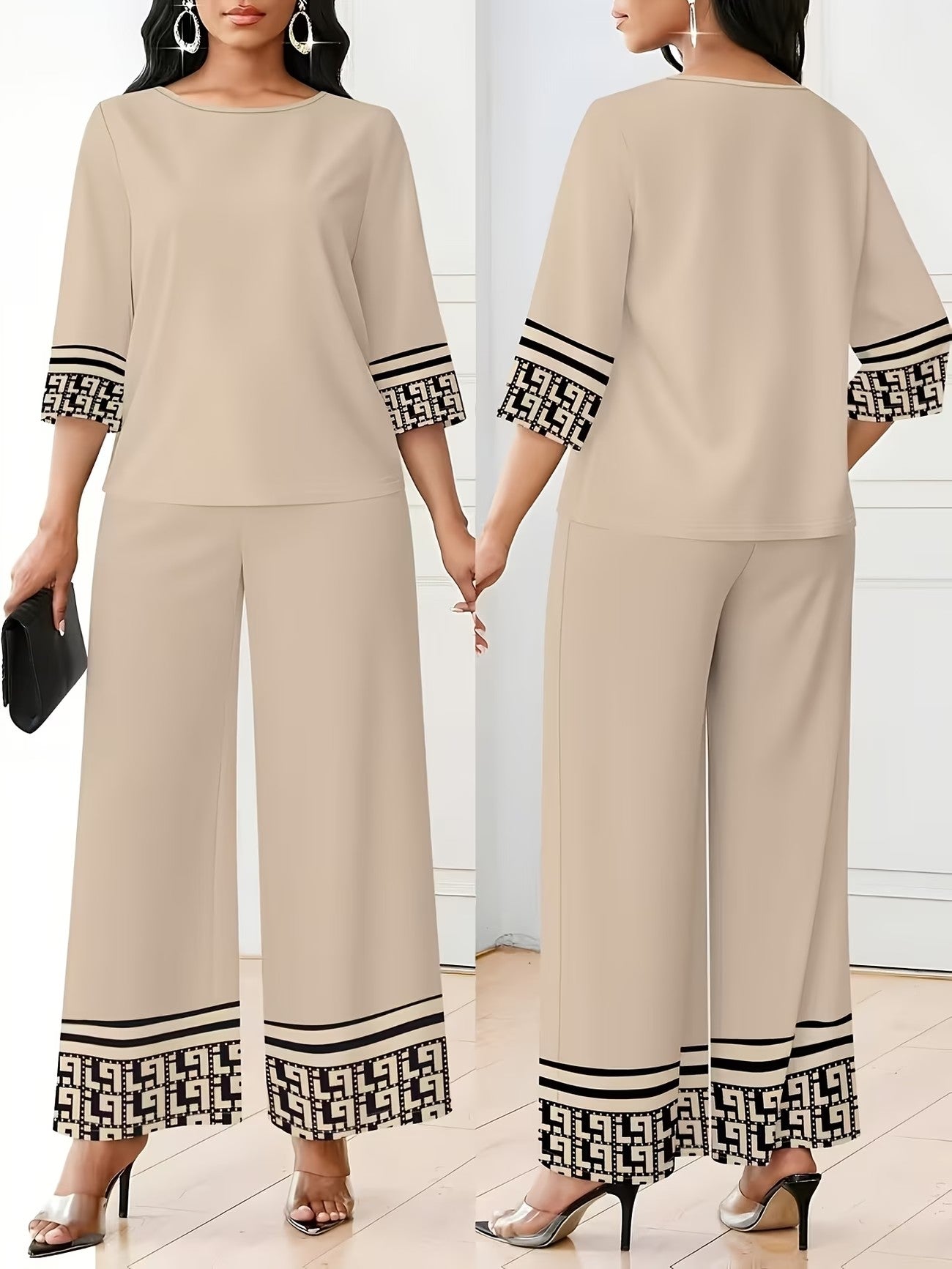 Stylish Wide Leg Set