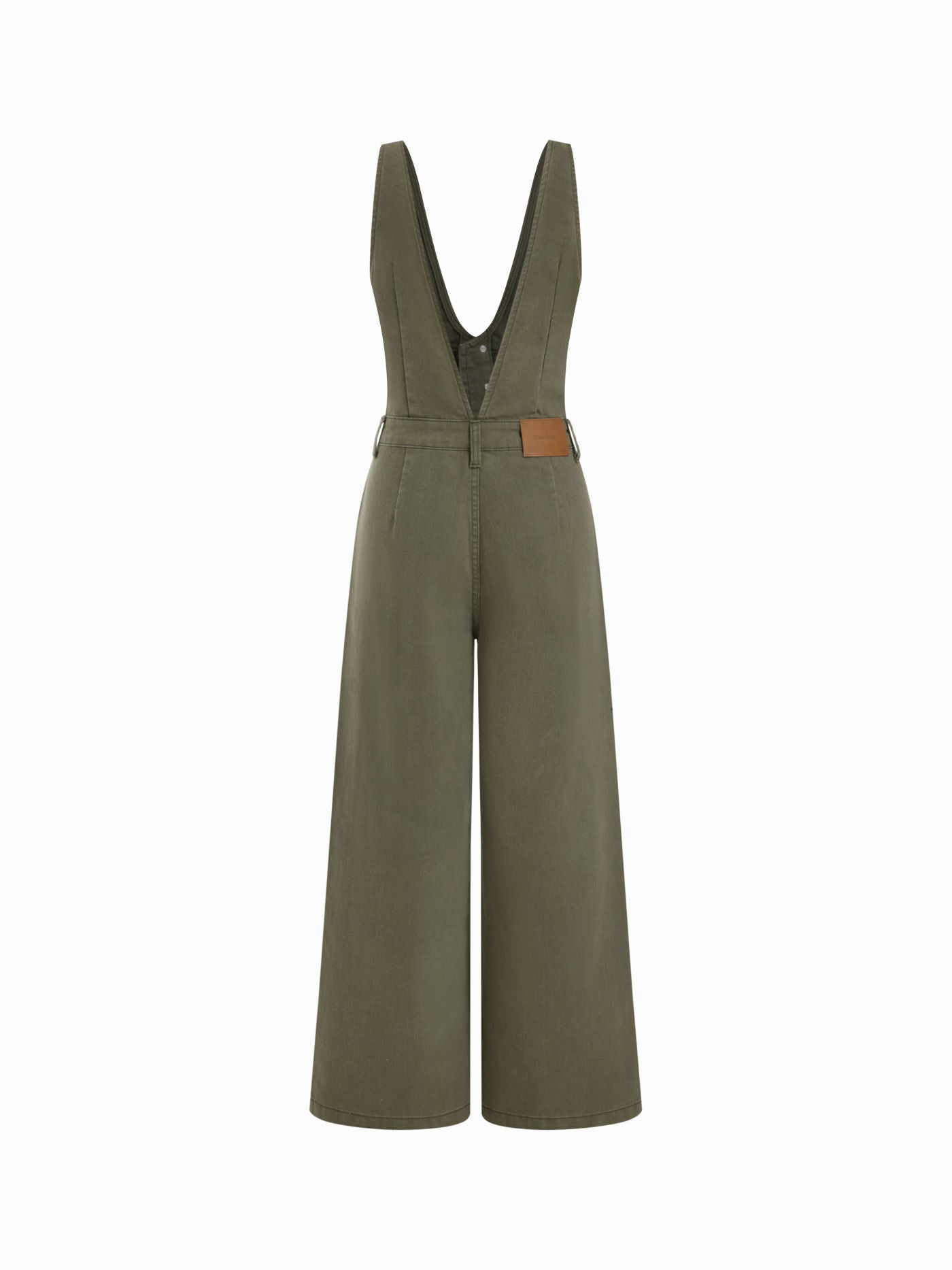 Women's Premium Sleeveless Denim Jumpsuit