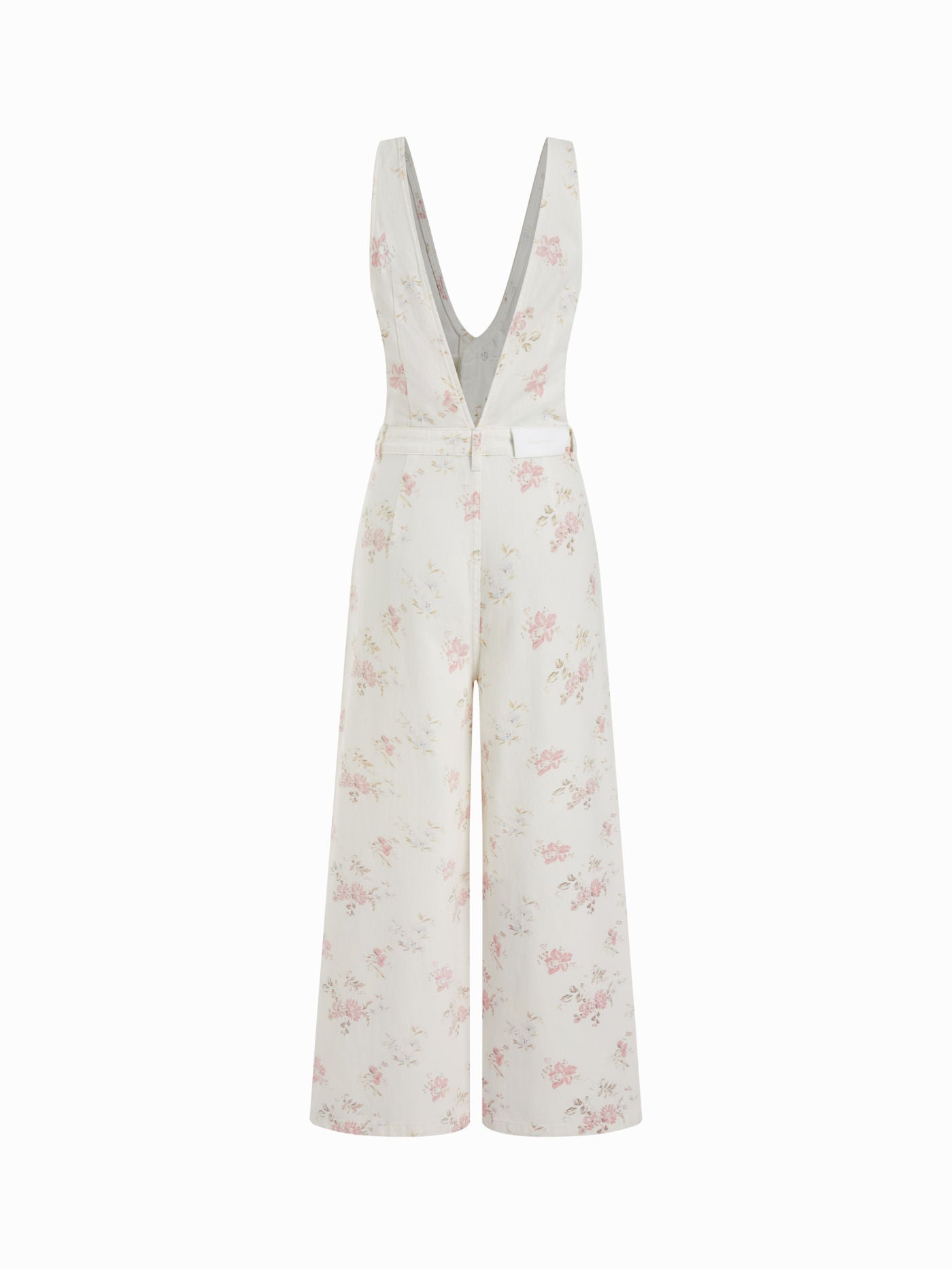 Women's Premium Sleeveless Denim Jumpsuit