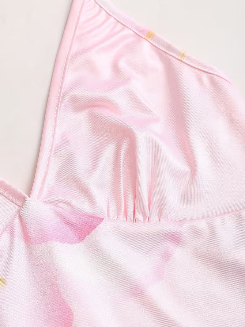 Women's Elegant Halter Top & Skirt