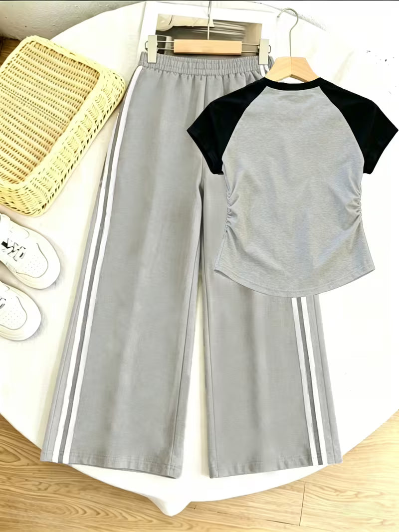 Women's Premium Contrast Outfit Set