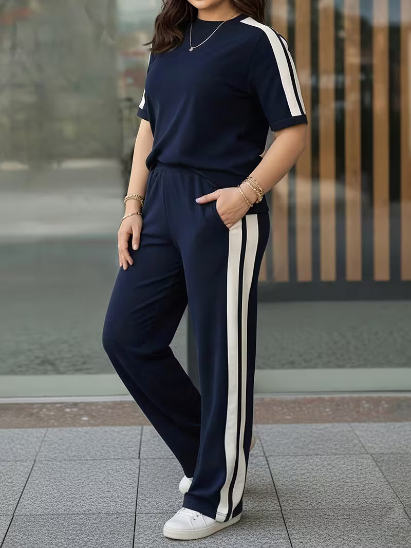 Women's Premium Contrast Outfit Set