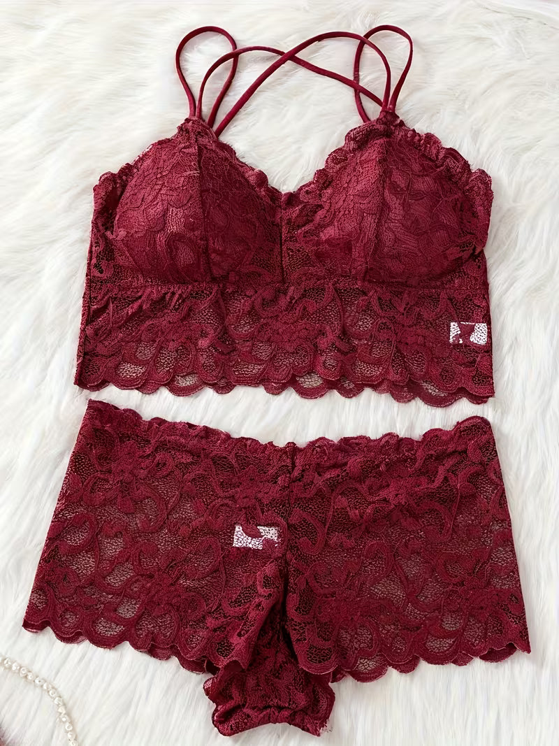 Pack of 5 Women's Bra & Panty Set – Soft Comfortable Everyday Lingerie Combo