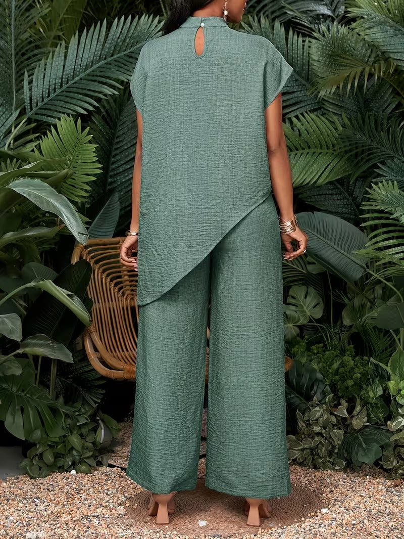 Luxe Asymmetrical Co-Ord Set