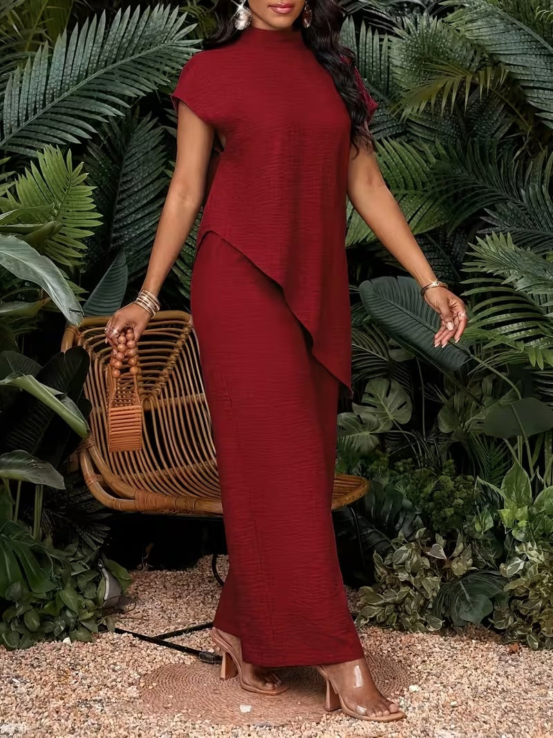 Luxe Asymmetrical Co-Ord Set
