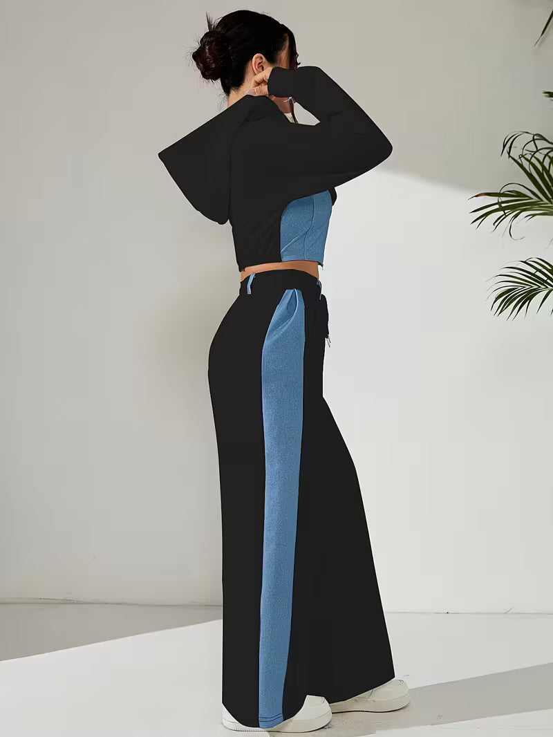 Women's Premium Contrast Outfit Set