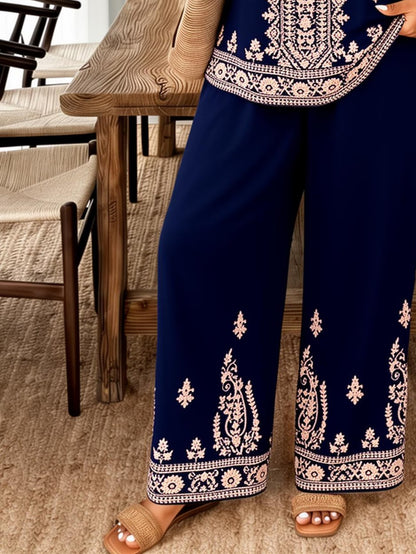 Women’s Elegant Embroidered Kurta Pant Set