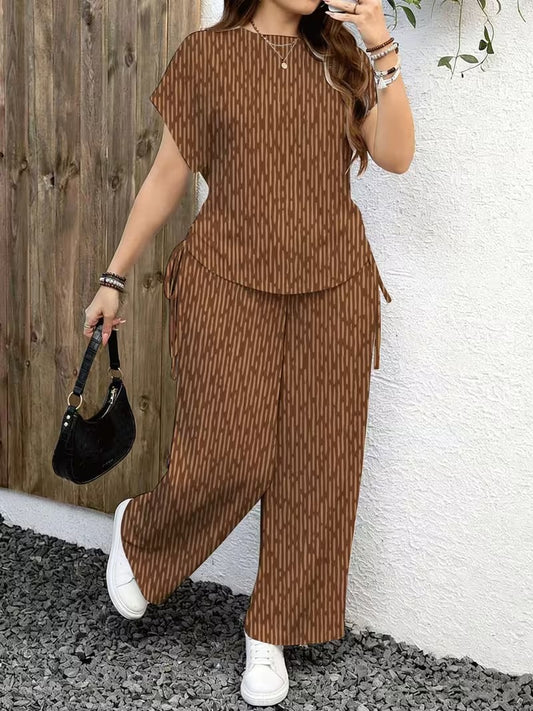 Elegant Wide-Leg Co-Ord Set