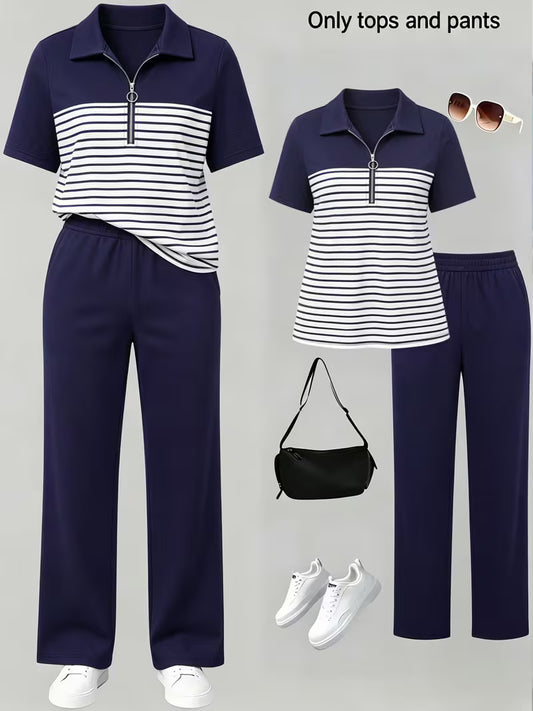 Women's Premium Contrast Outfit Set