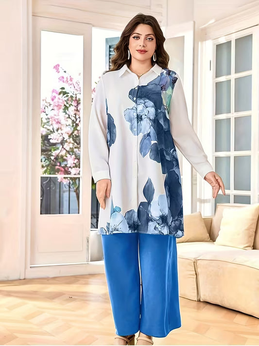 Women’s Printed Kurta Pant Set