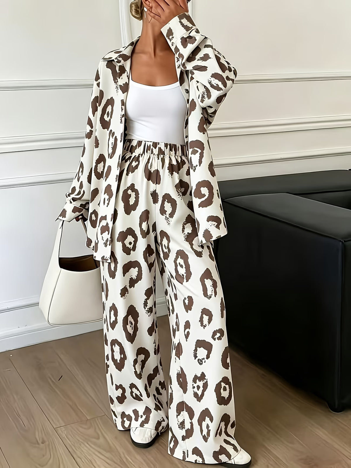 Women’s Stylish 3-Piece Shirt Pant Set