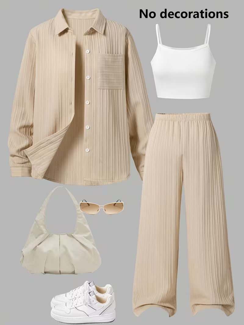 Women’s Stylish 3-Piece Outfit Set
