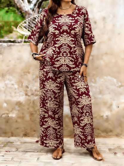Rustic Boho Two-Piece Set