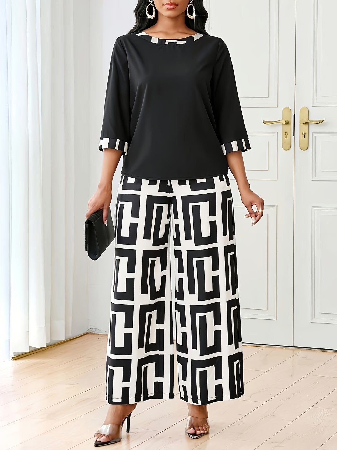 Stylish Wide Leg Set