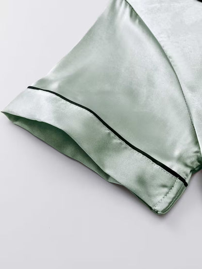 Women's Luxe Satin 3-Piece Sleepwear Set