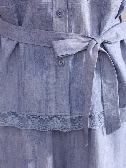 Women's Soft Linen Style Pant Set