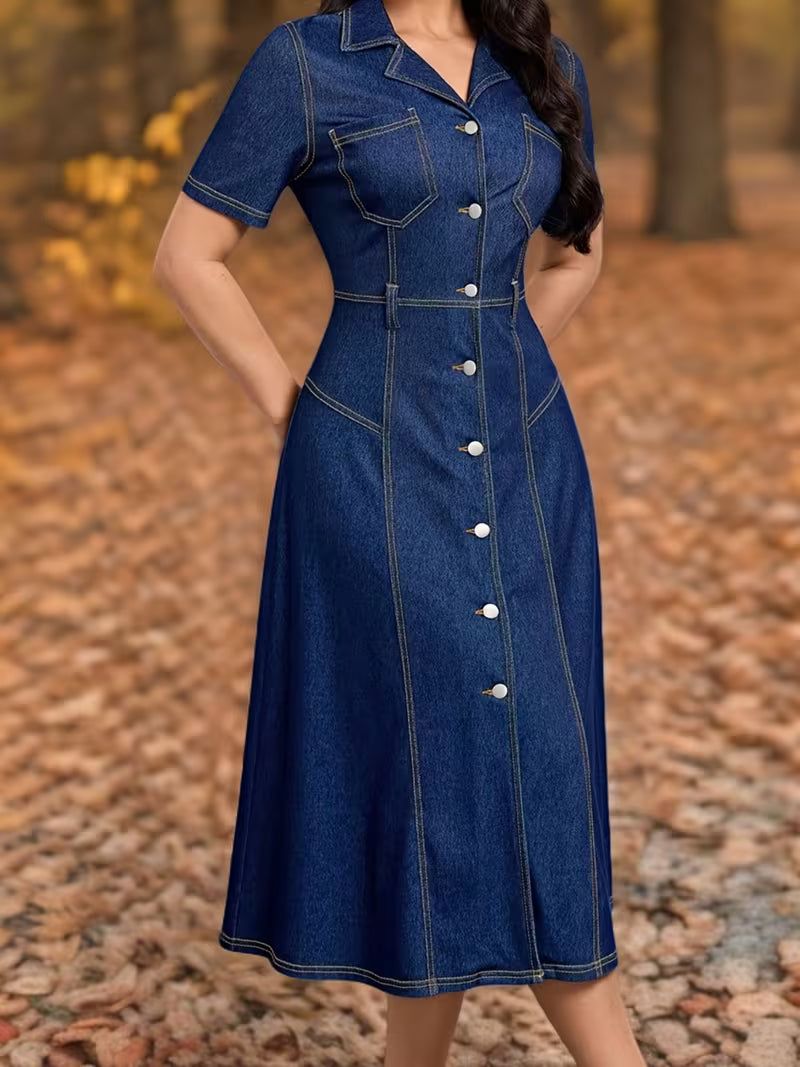 New Arrivals Long Denim Dress