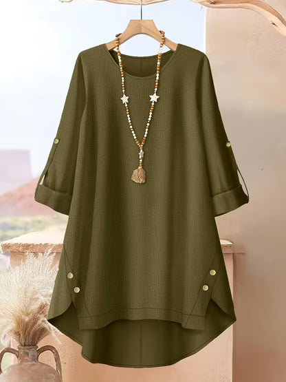 Women’s Relaxed Tunic & Printed Pants Set