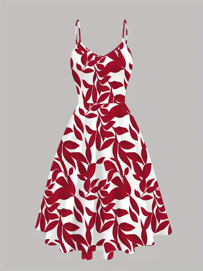Midnight Bloom 2-Piece Midi Dress Set