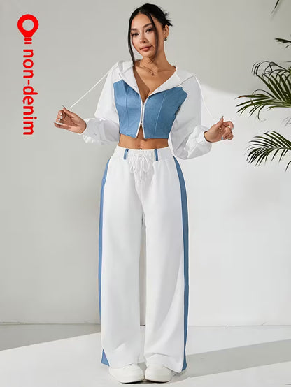 Women's Premium Contrast Outfit Set
