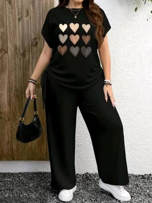 Elegant Wide-Leg Co-Ord Set