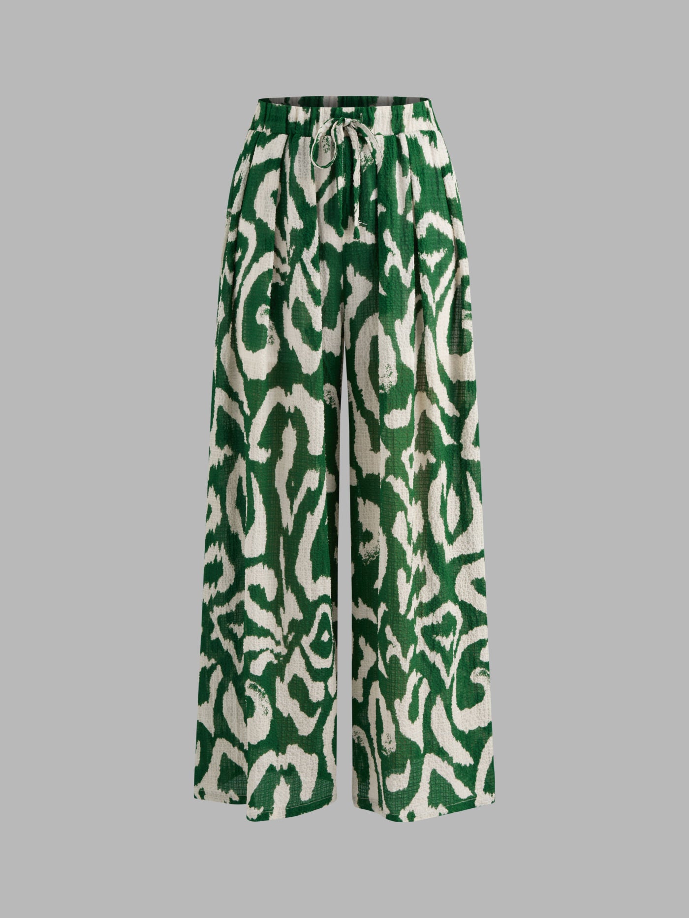 Women's Premium Sleeveless Crop Top & Printed Pants Set