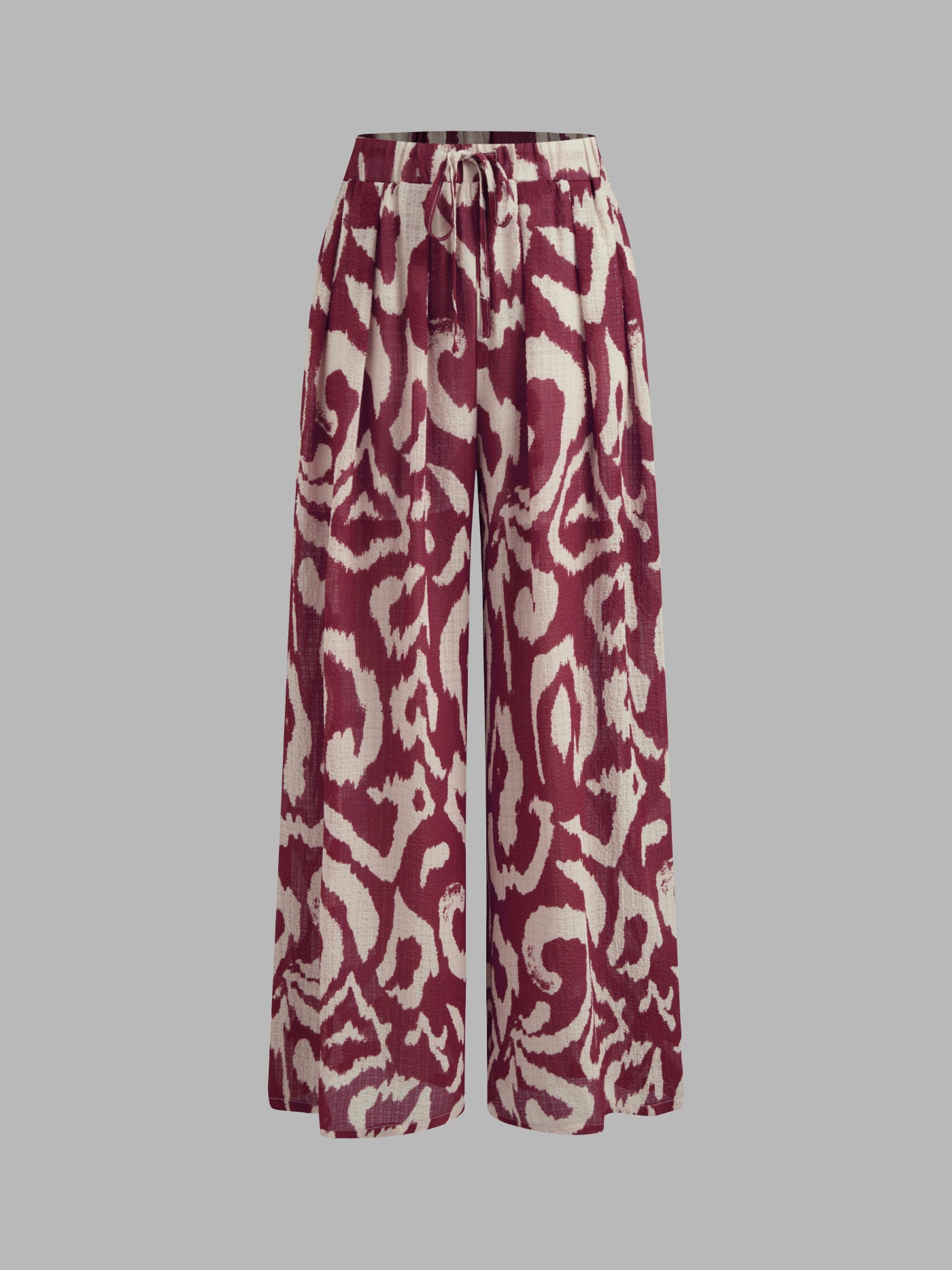 Women's Premium Sleeveless Crop Top & Printed Pants Set