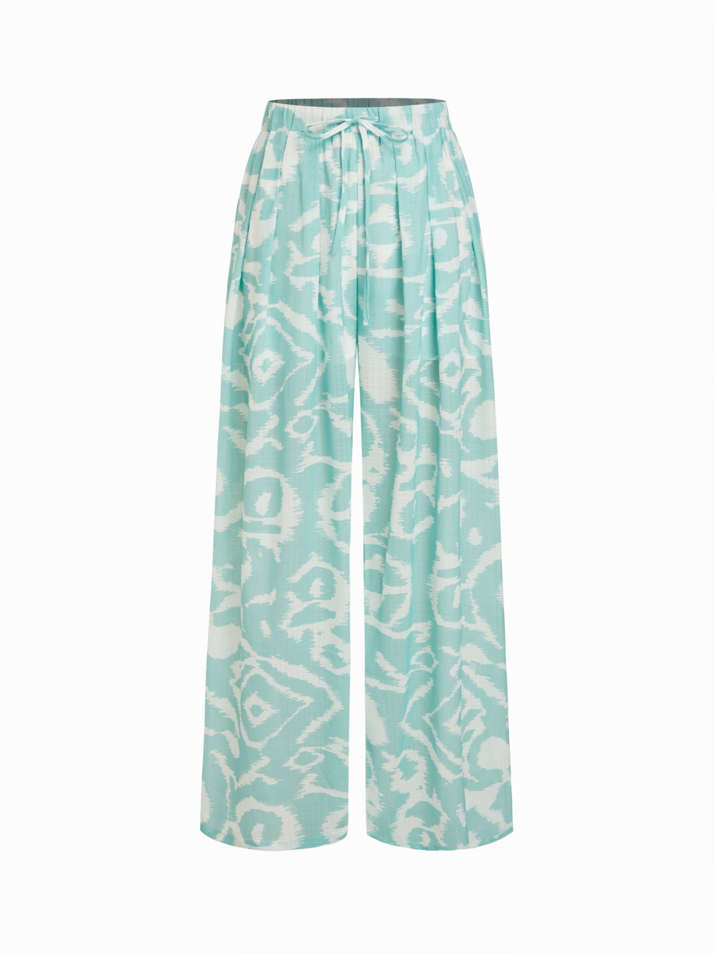 Women's Premium Sleeveless Crop Top & Printed Pants Set