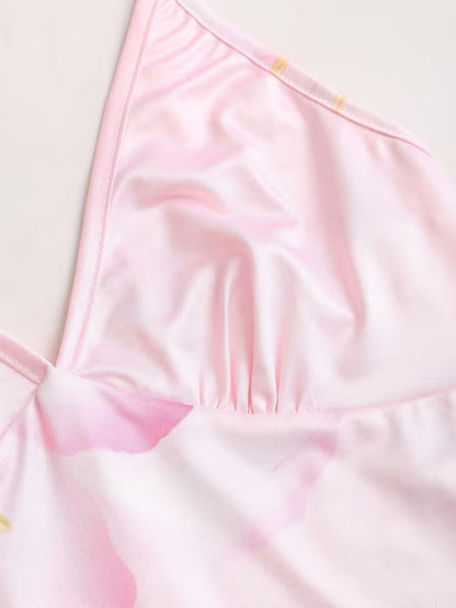 Women's Elegant Halter Top & Skirt
