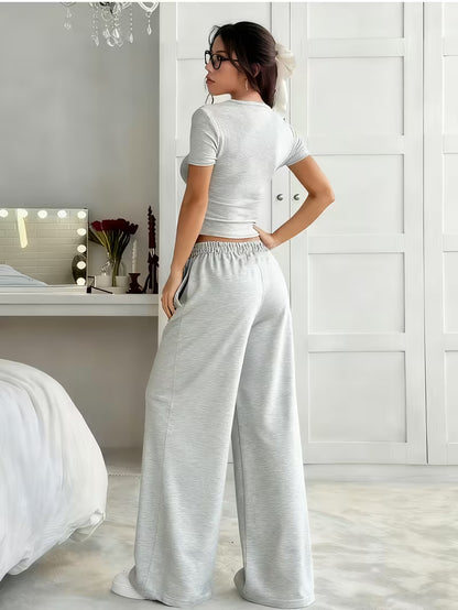 Women's Premium Contrast Outfit Set