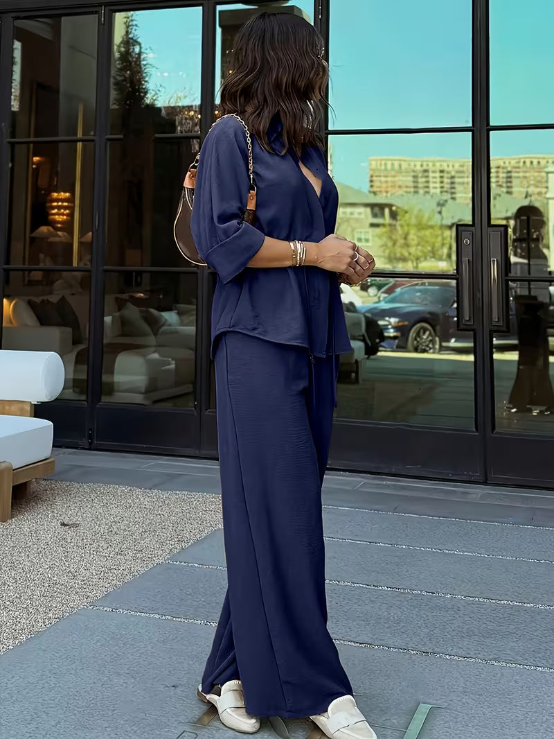 GraceFlow Women's Two-Piece Co-ord Set