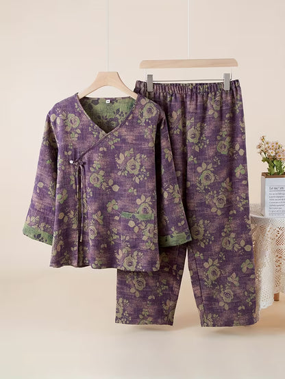 Women’s Floral Printed Casual Set