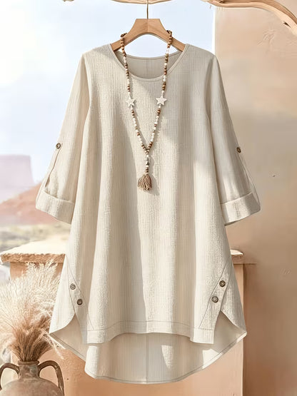 Women’s Relaxed Tunic & Printed Pants Set