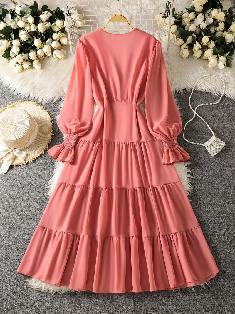 Women's Premium Lace Maxi Dress