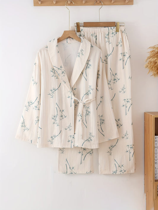 Women’s Floral Printed Casual Set