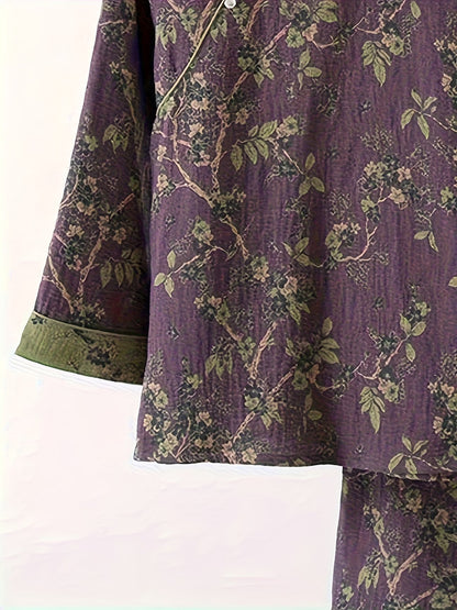 Women’s Floral Printed Casual Set