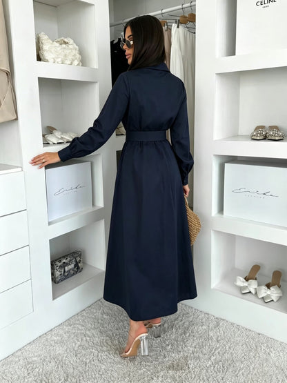 Women’s Elegant Utility Shirt Dress