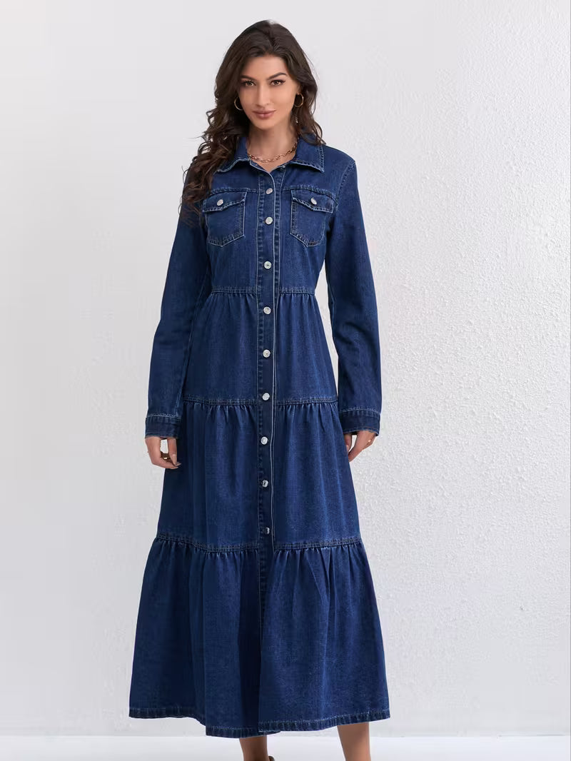 New Arrivals Long Denim Dress