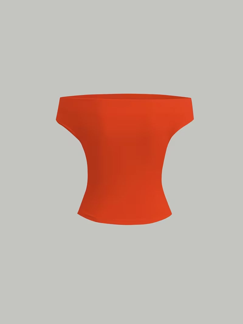 3-Pack of Seamless Stretchable Crop Tops – Soft & Foldable