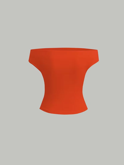 3-Pack of Seamless Stretchable Crop Tops – Soft & Foldable