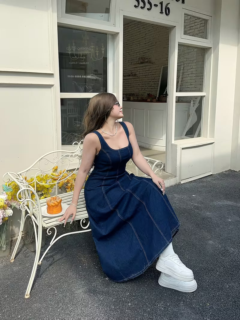 New Arrivals Long Denim Dress