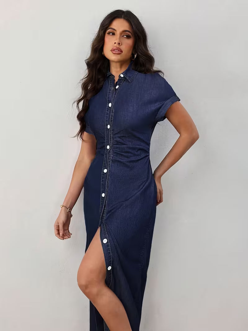 New Arrivals Long Denim Dress