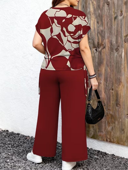 Elegant Wide-Leg Co-Ord Set