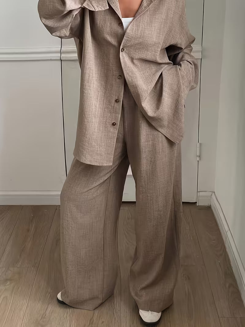 Women’s Stylish 3-Piece Shirt Pant Set