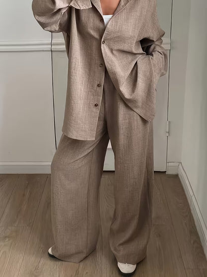 Women’s Stylish 3-Piece Shirt Pant Set