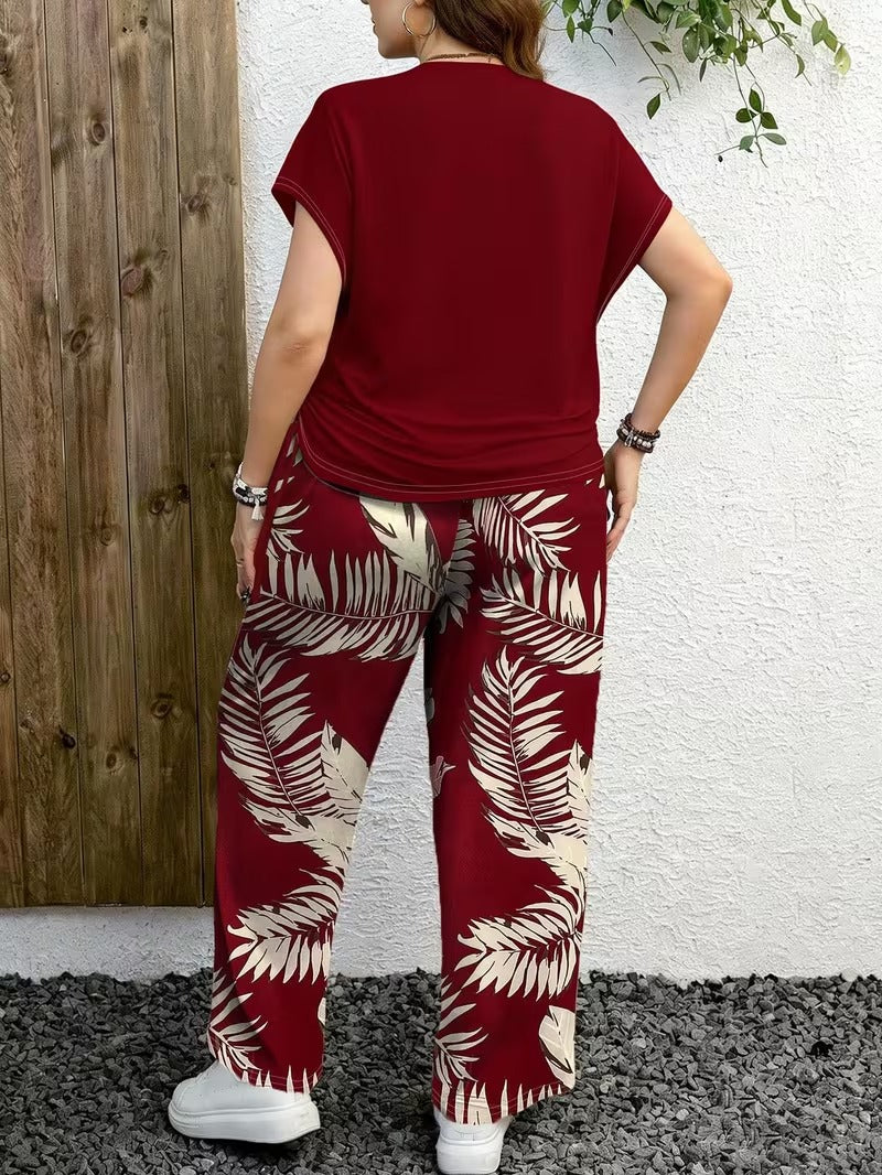 Elegant Wide-Leg Co-Ord Set