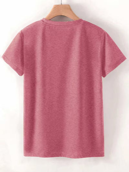 Pack of 5 Women’s Printed Casual T-Shirts