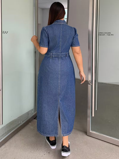 New Arrivals Long Denim Dress