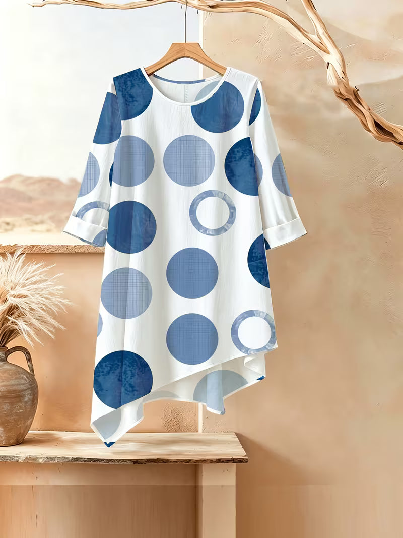 Women’s Relaxed Tunic & Printed Pants Set