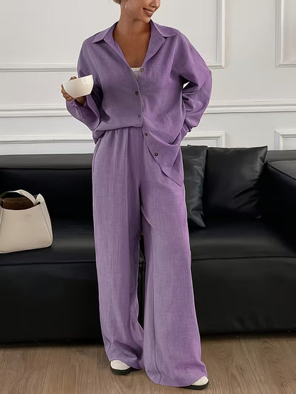 Women’s Stylish 3-Piece Shirt Pant Set